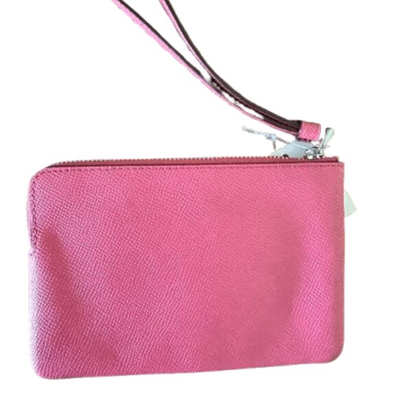 ✨ Coach Pink Wristlet Small Wallet - Picture 2 of 4